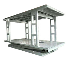 Double platform parking lift car scissor parking lift price